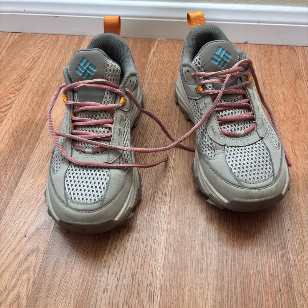 Columbia Gray and Pink Sneakers